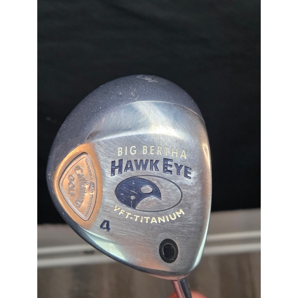 Callaway Big Bertha Hawk Eye VFT‎ Titanium 4 Wood Ladies Gems 50 Graphite Shaft